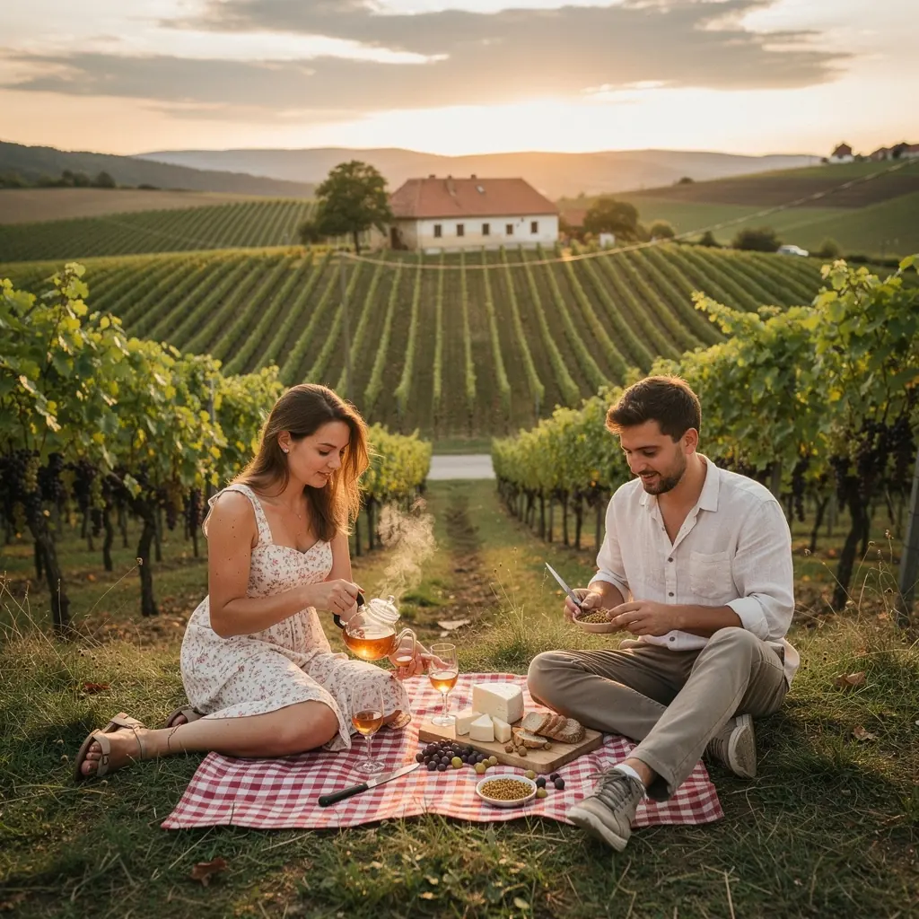 Forró tea gőze, amely körülveszi a csésze szélét, élénk színben.