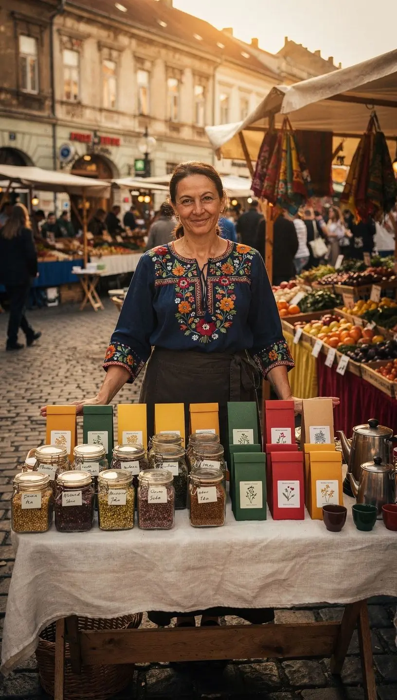 Fűszeres tea a hagyományos magyar konyha inspirációjával.